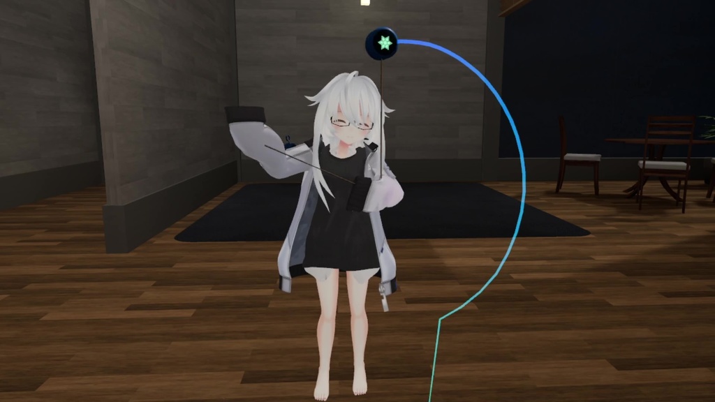 【VRChat向け】紐を掴めるヨーヨー  image