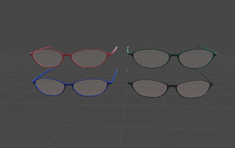 しんぷるおーばるぐらす.unitypackage (バリエーション追加) image