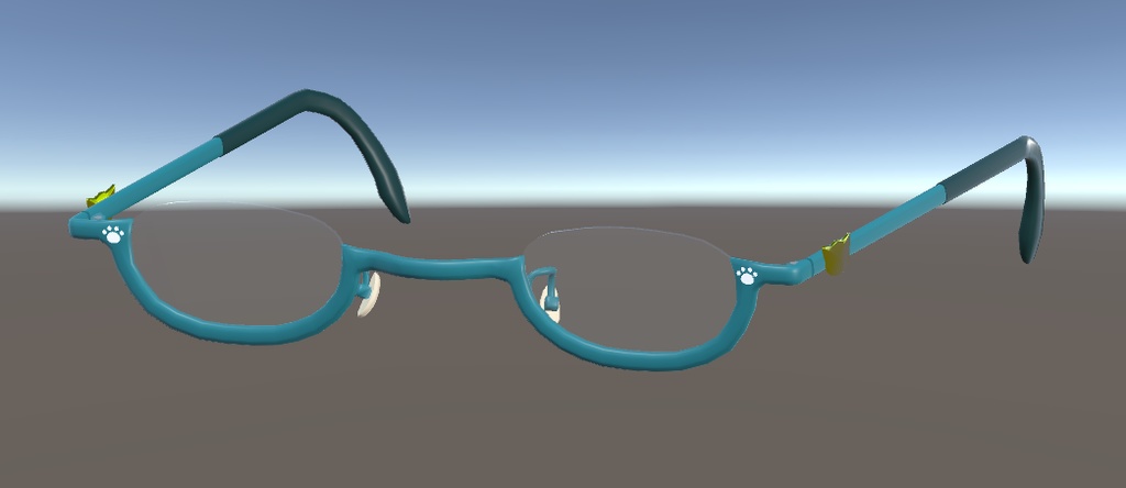 めがね（VRChat想定）（ミーシェちゃん向け） image
