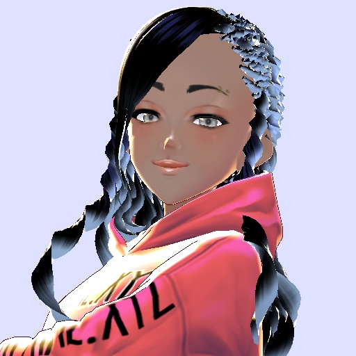 【オリジナル３Dモデル】(Sample) Vroid 02 image