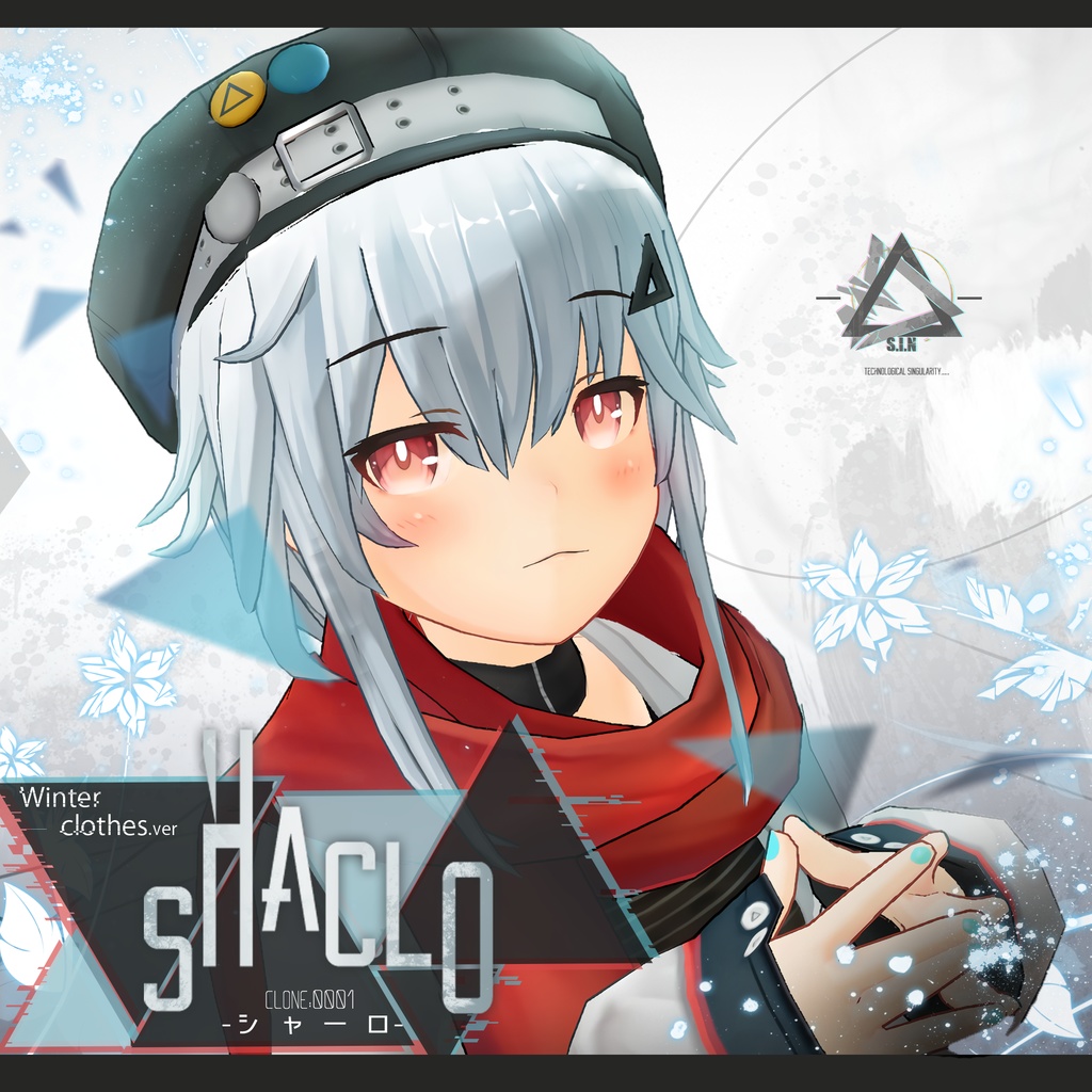 【3Dモデル】Shaclo -Winter-【PhysBones対応】 image