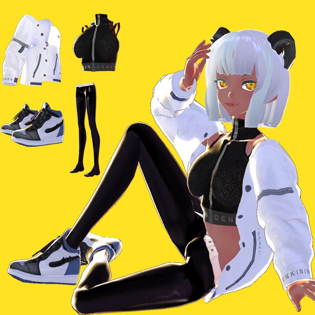 【無料】VRoid普段着衣装セット image