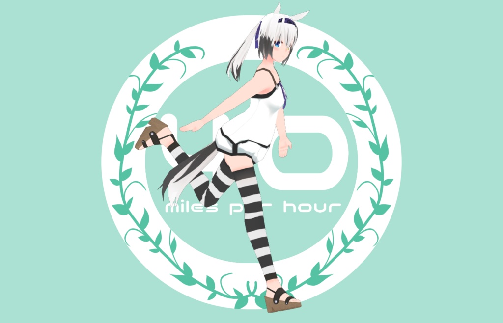 【VRchat Quest向け オリジナル３Dモデル】４０マイル image