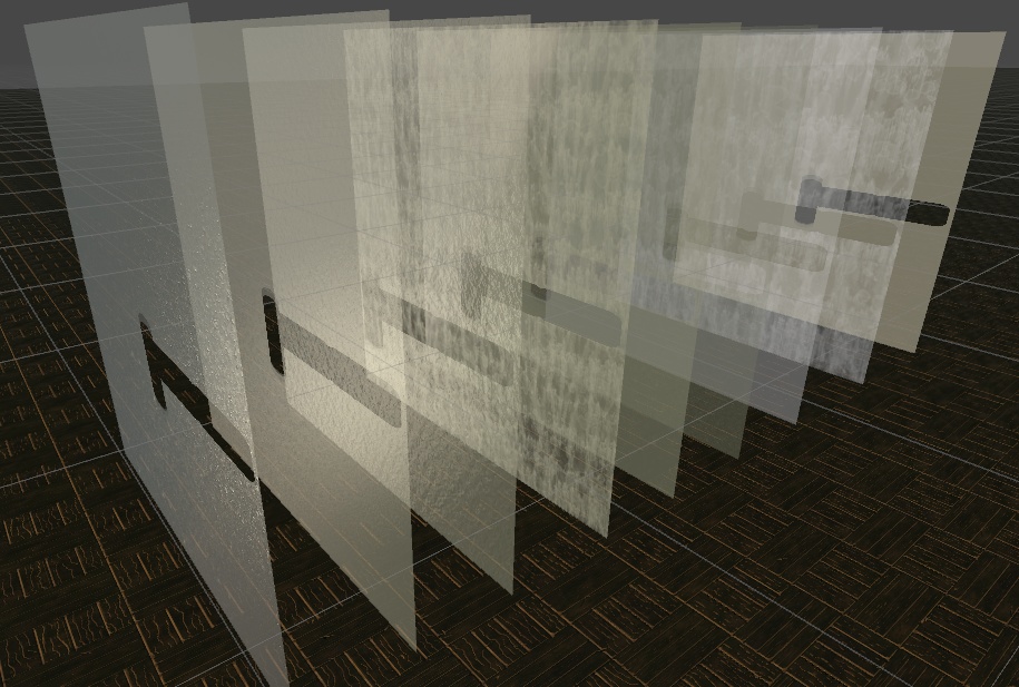 VRCSmokeGlass 曇りガラスシェーダ image