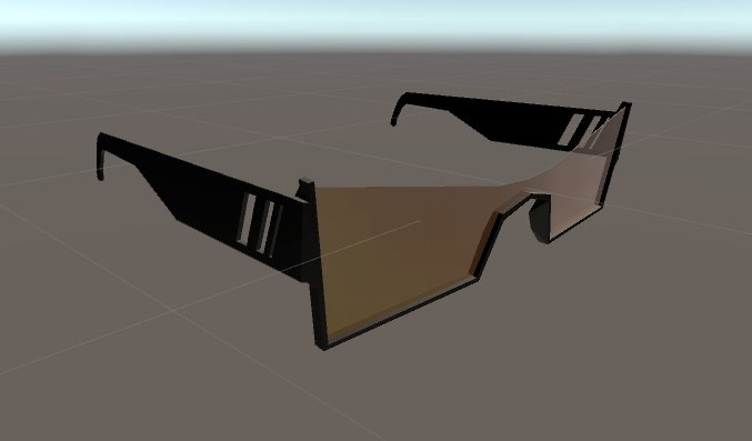 【VRChat用】シンプルサングラス image