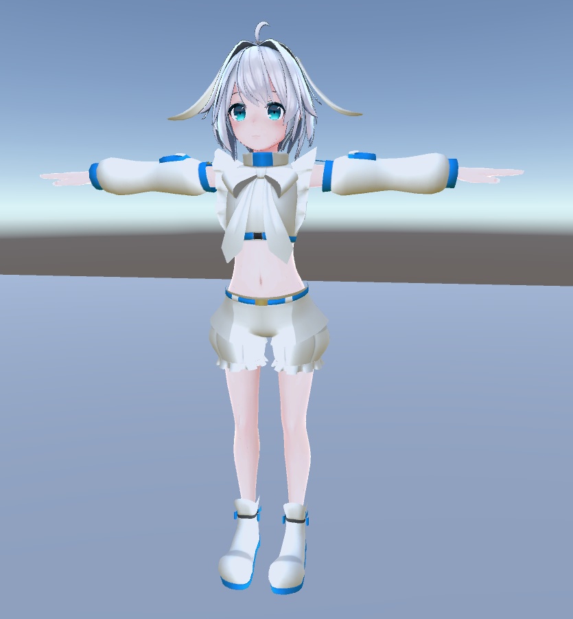 ミーシェちゃん用衣装「うさぎの服」 image