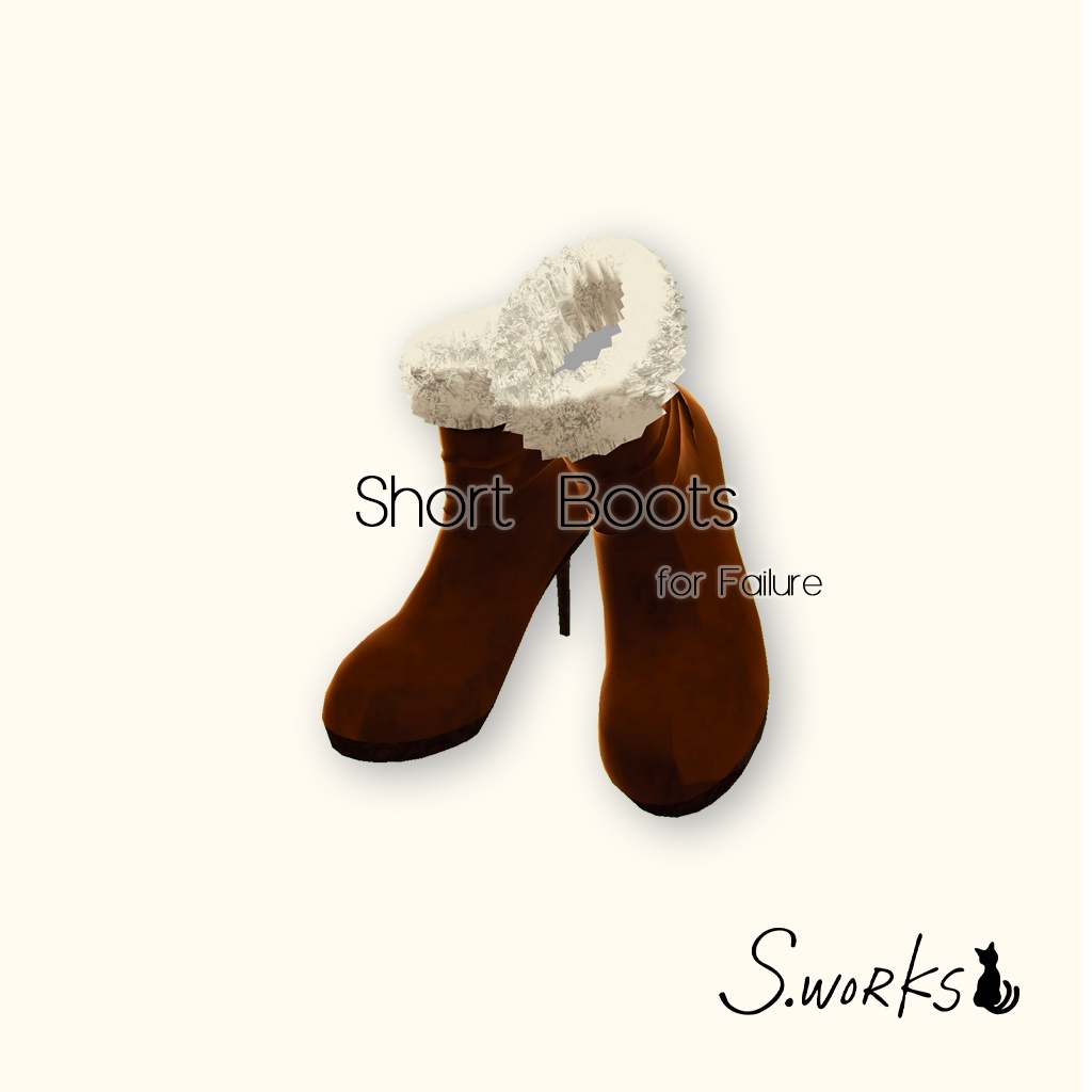 もこもこショートブーツ - ShortBoots v1.0.0 image