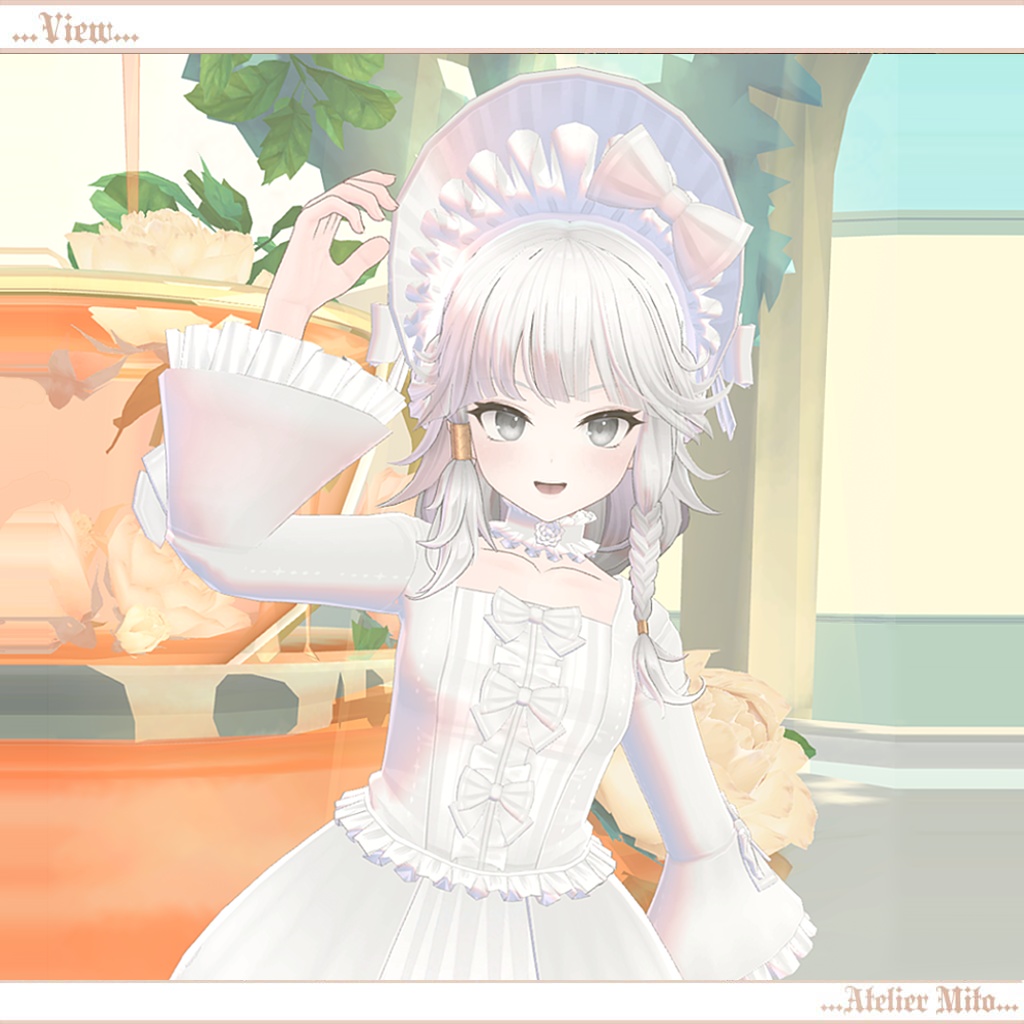 Dress-up Clothes [Rococo Dress] Skinned "Full Body Compatible" image