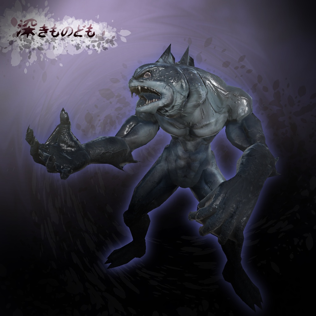 (無料)VRChatアバター C02「深きものども(Deep Ones)」2024/03/31更新 image