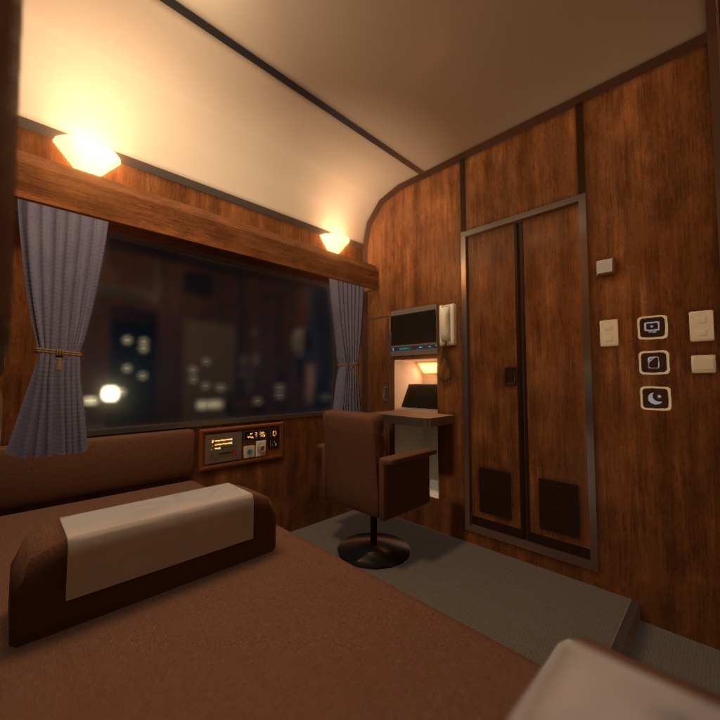 寝台特急個室:A Royal　ホームキット【VRChat想定】 image