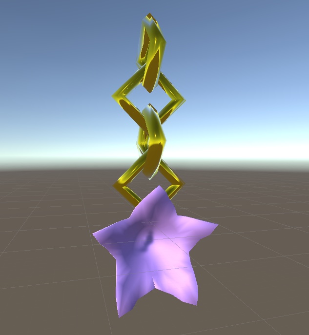 無料 3Dモデル 花のイヤリング image