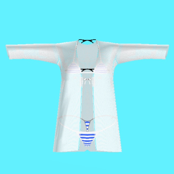 【VRC】マイクロビキニ&レーストップス【LSbody専用】 image