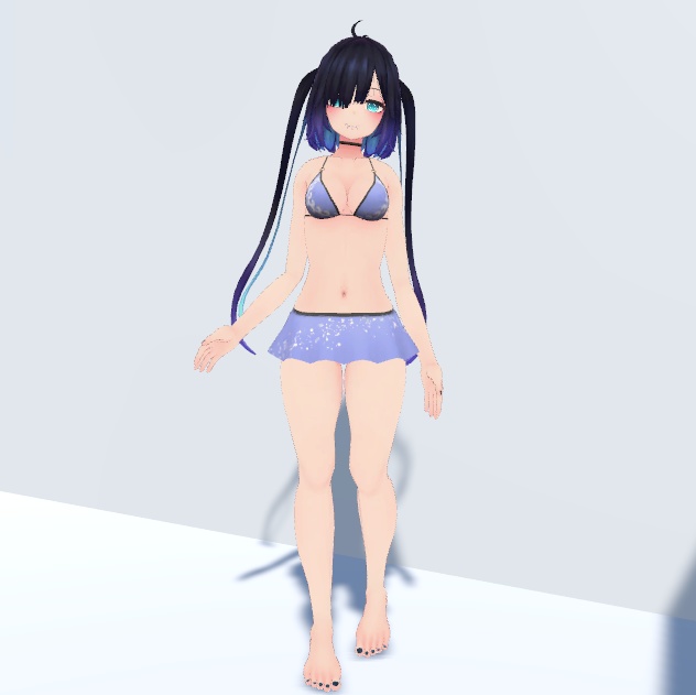 『ぐれーず』ちゃん用　スカートビキニ image