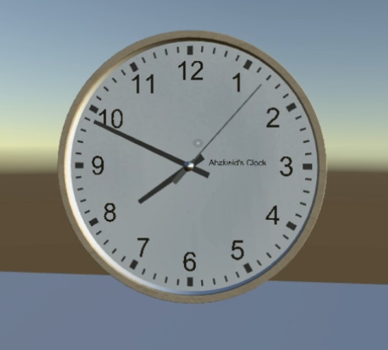 アズキド時計(UDON, VRChat) image