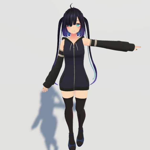 『ぐれーず』ちゃん用パーカー＆アームウォーマー image