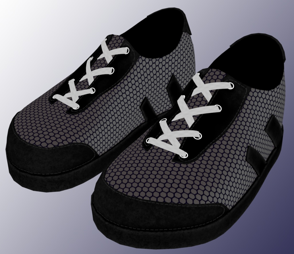 Hexagon Pattern Shoes image