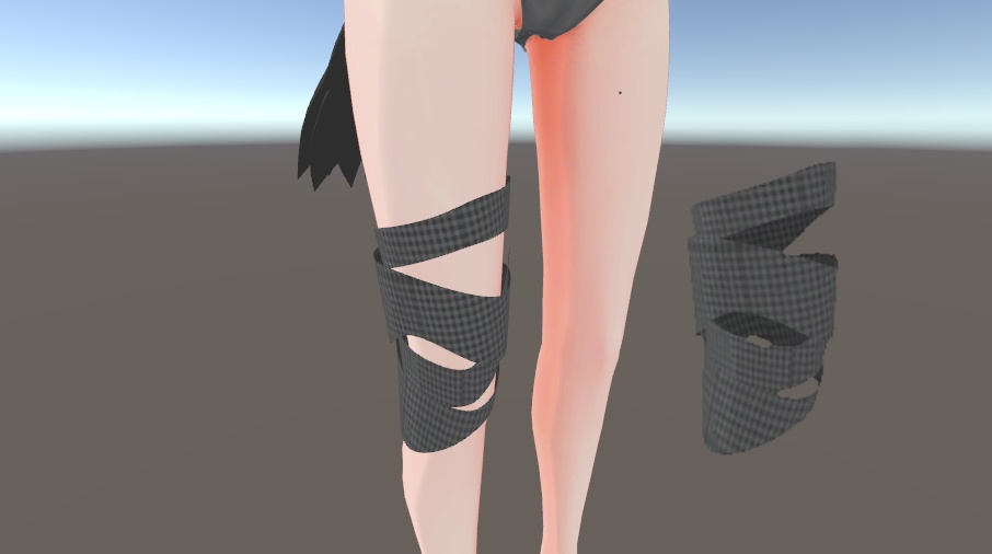 [Mishe 用] 膝 bondage (미셰 무릎 붕대) image