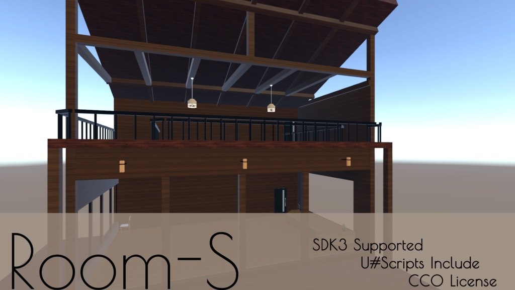 【無料】3D建物モデル「Room-S」 image