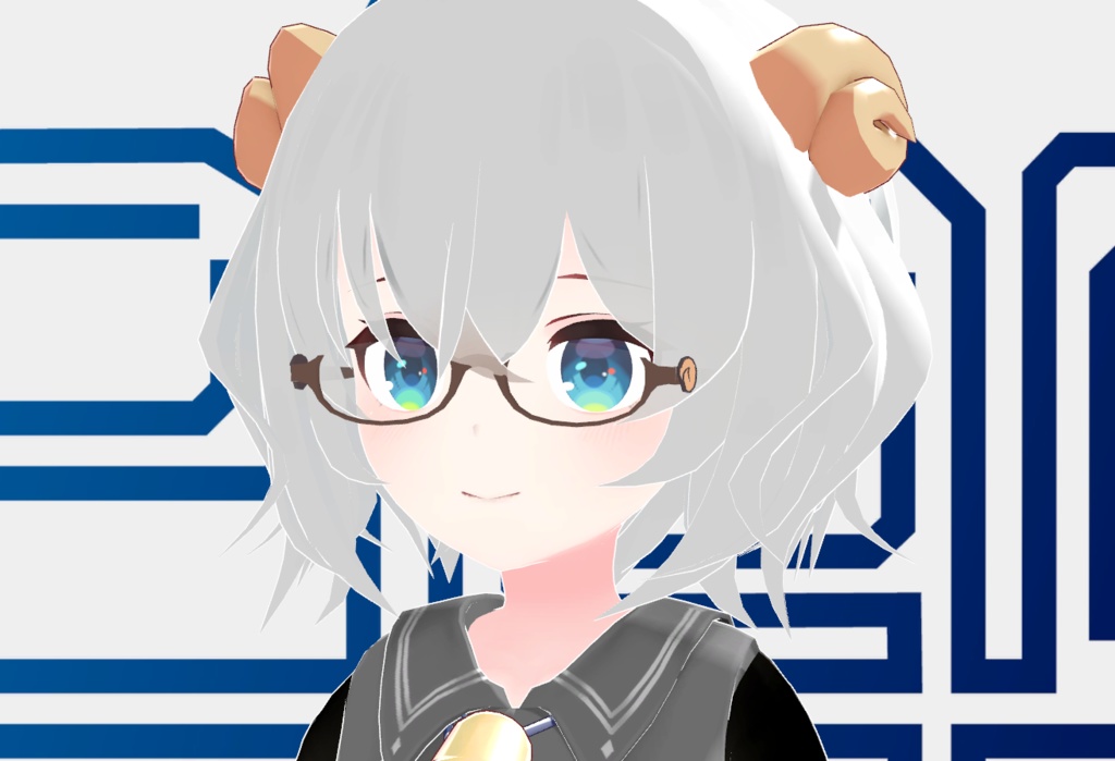 ひつじのめがね（Vrchat 想定） image
