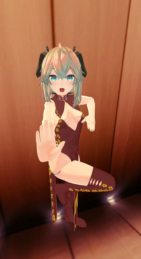メリノちゃん専用チャイナ服 image