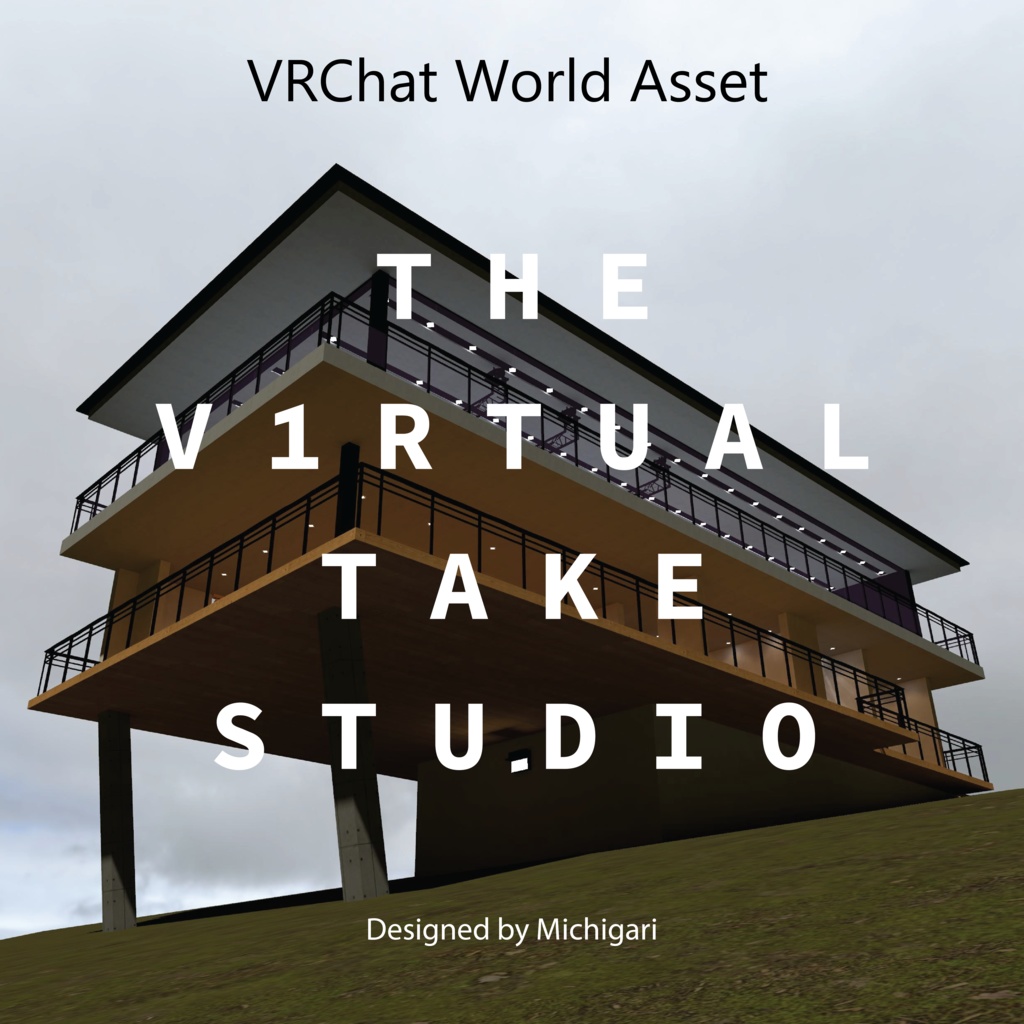【VRワールド】THE VIRTUAL TAKE STUDIO [ World Assets for VRChat ] image