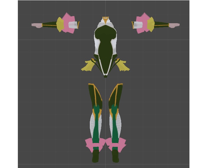 【Leeme＆Reeva用】サイバーパンク忍者スーツ type2 image