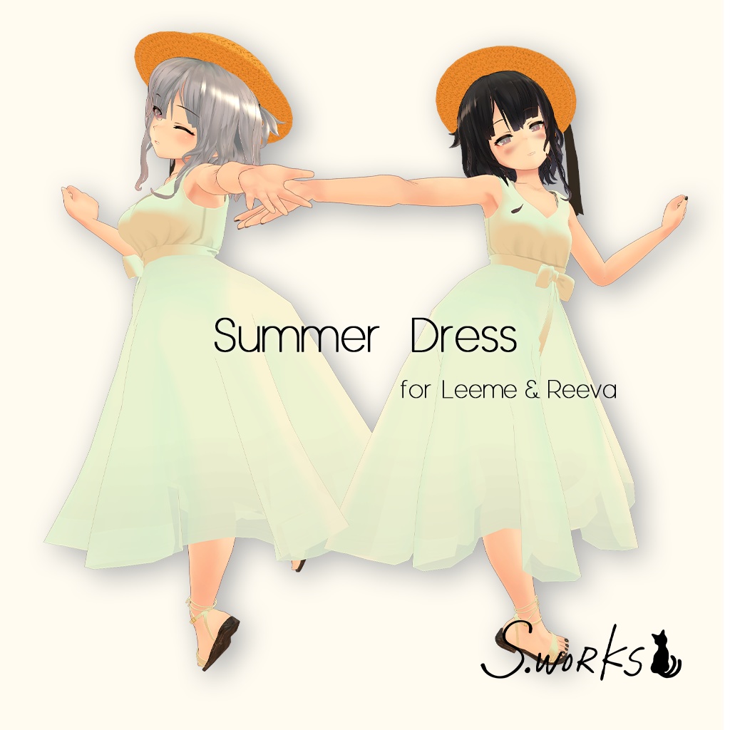 [Leeme & Reeva] White Dress - SummerDress v2.0.0 image