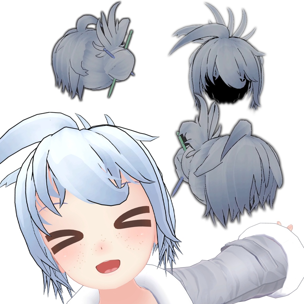 Messy Hair Bun image