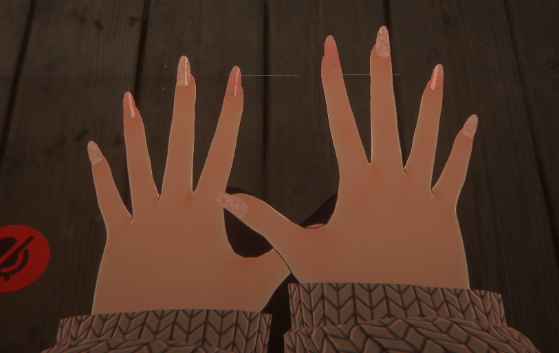 メリノ用 ネイルチップ【3Dモデル/アクセサリー】 image