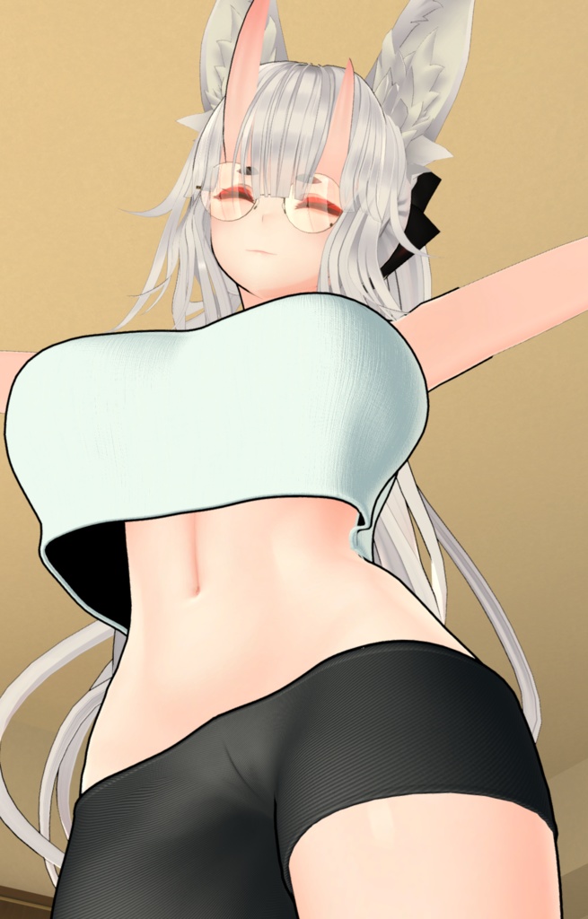 「天狐ノ鬼姫」対応【3D衣装モデル】 ルームウェア image