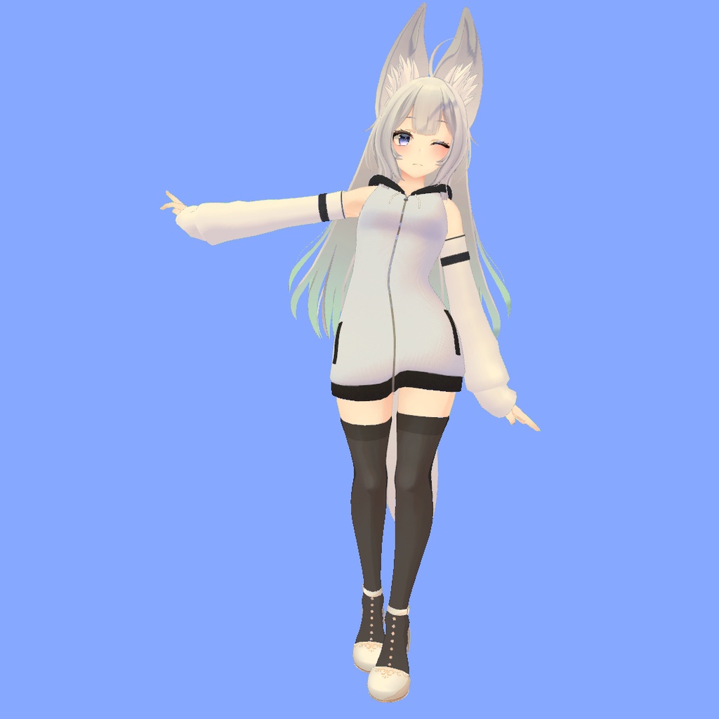 『ウルフェリア』さん用パーカー＆アームウォーマー image