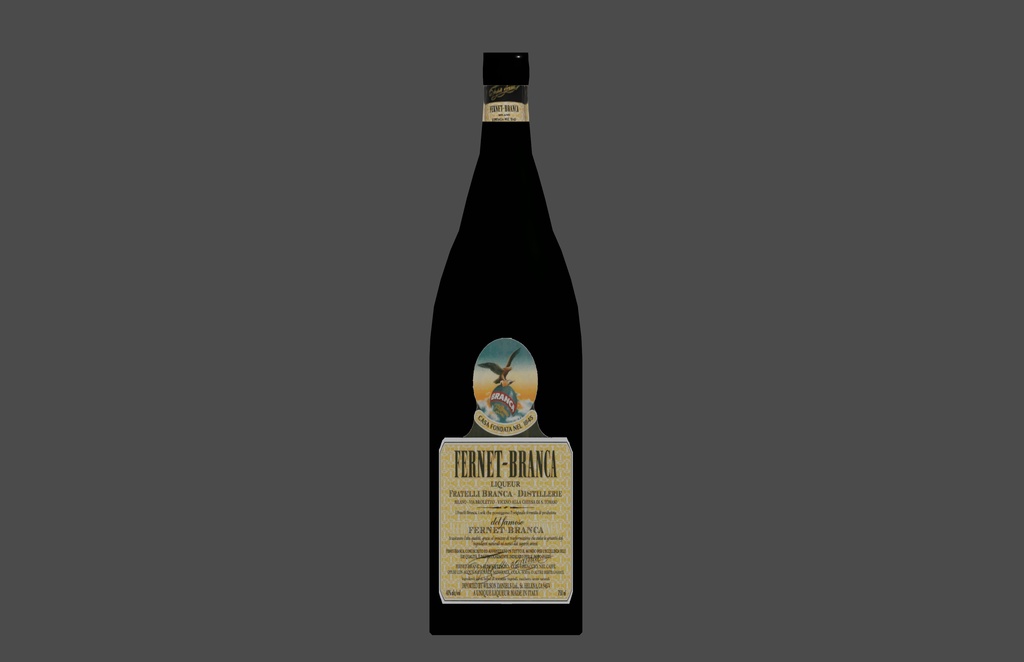 フェルネット・ブランカの瓶  /  Fernet-Branca Bottle image