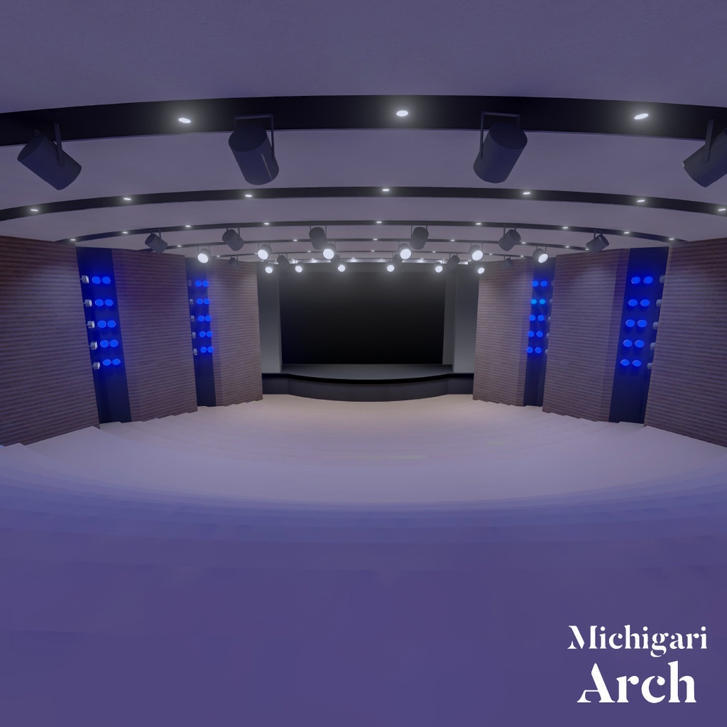 【VRワールド】Michigari Theater -講堂- image