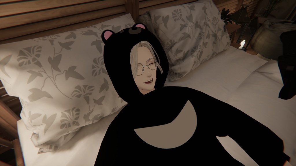 【VRChat向け販売3Dモデル】「白鳥くま」 image