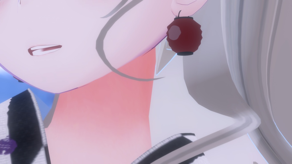 VRChat向け ～提灯の耳飾り～ image