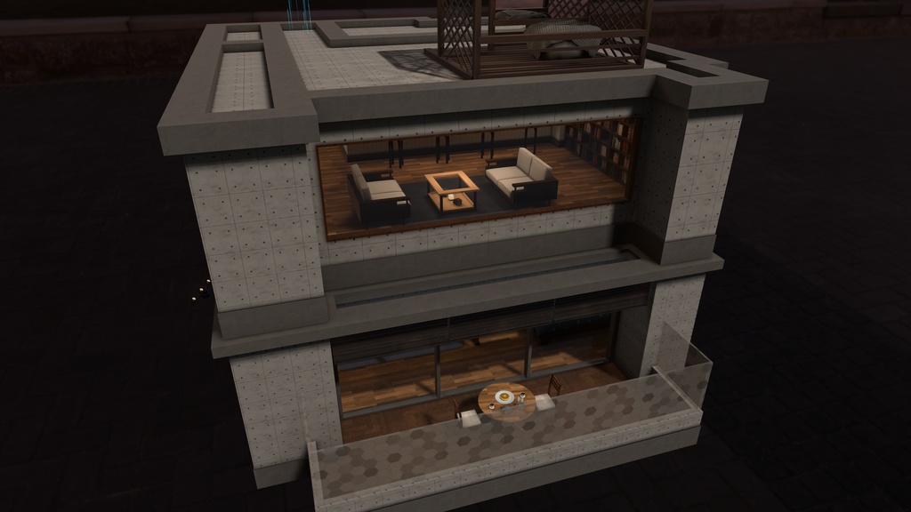 【VRChat向けワールド】HotelHouse（PC／Quest・VCC対応） image