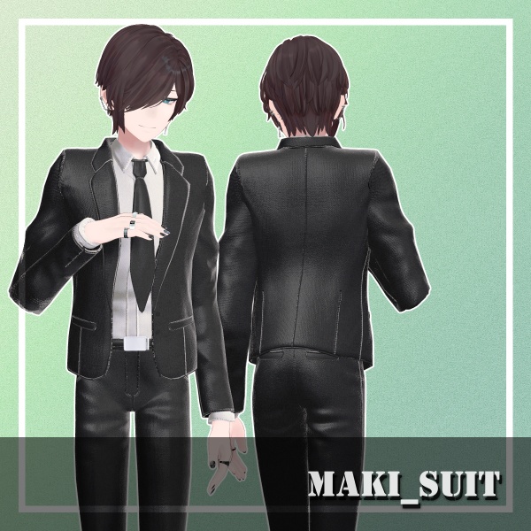 [3D モデル] Suit image