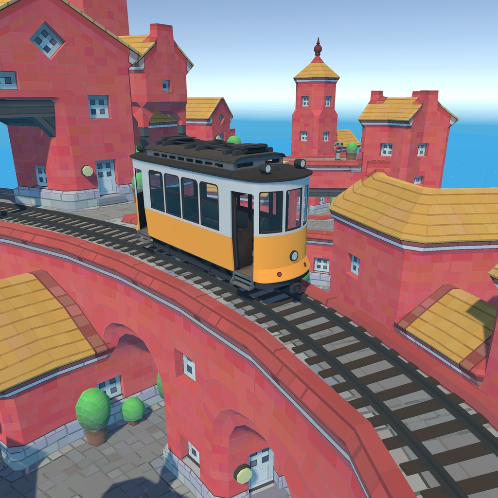 [VRChatワールドギミック]SimpleUdonTrain image