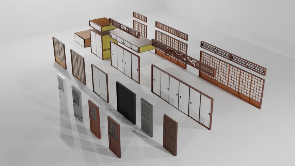 【VRChat World SDK3】ドアセット image