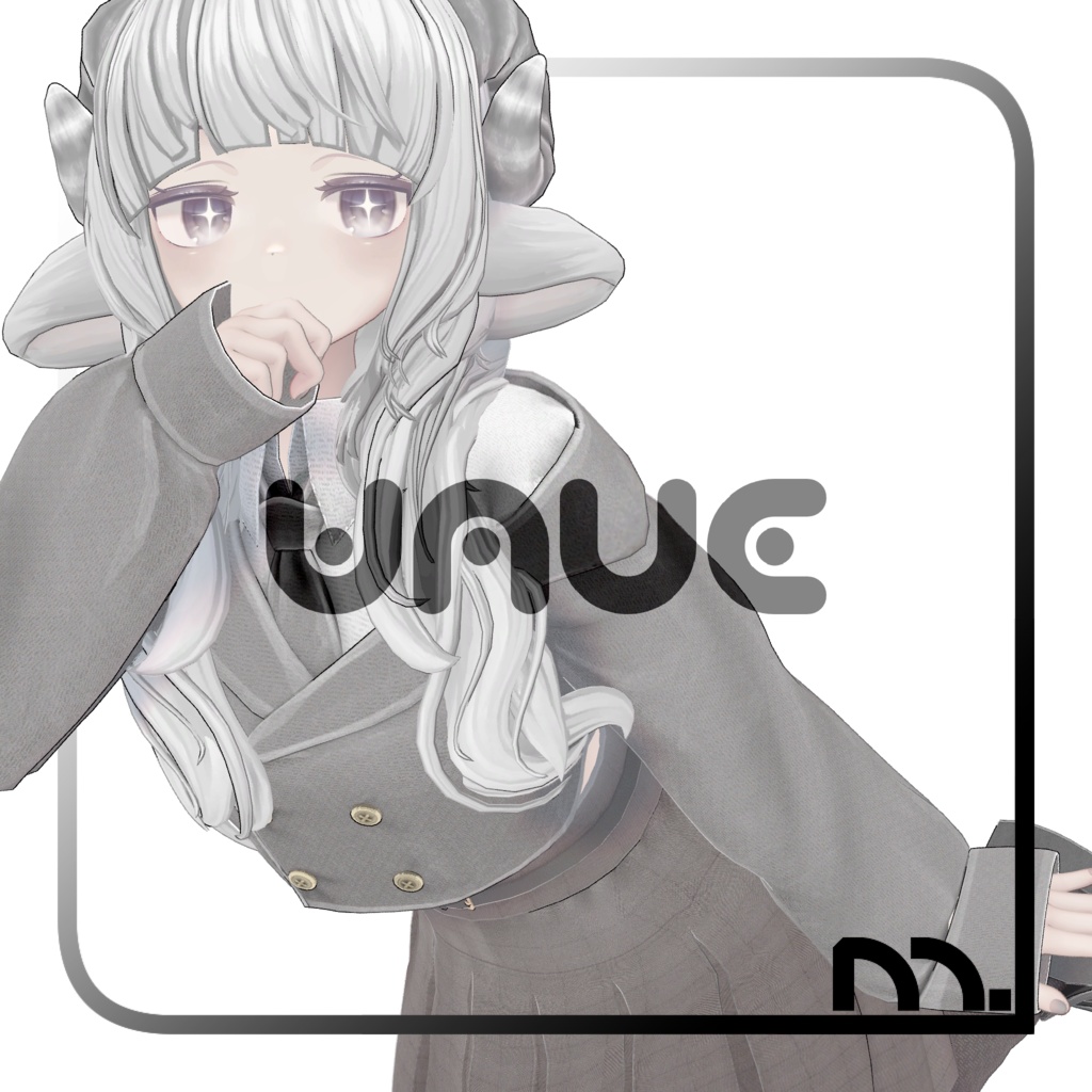 【Emmelie・メリノ対応】waveUniform髪＋服＋靴【M.】 image