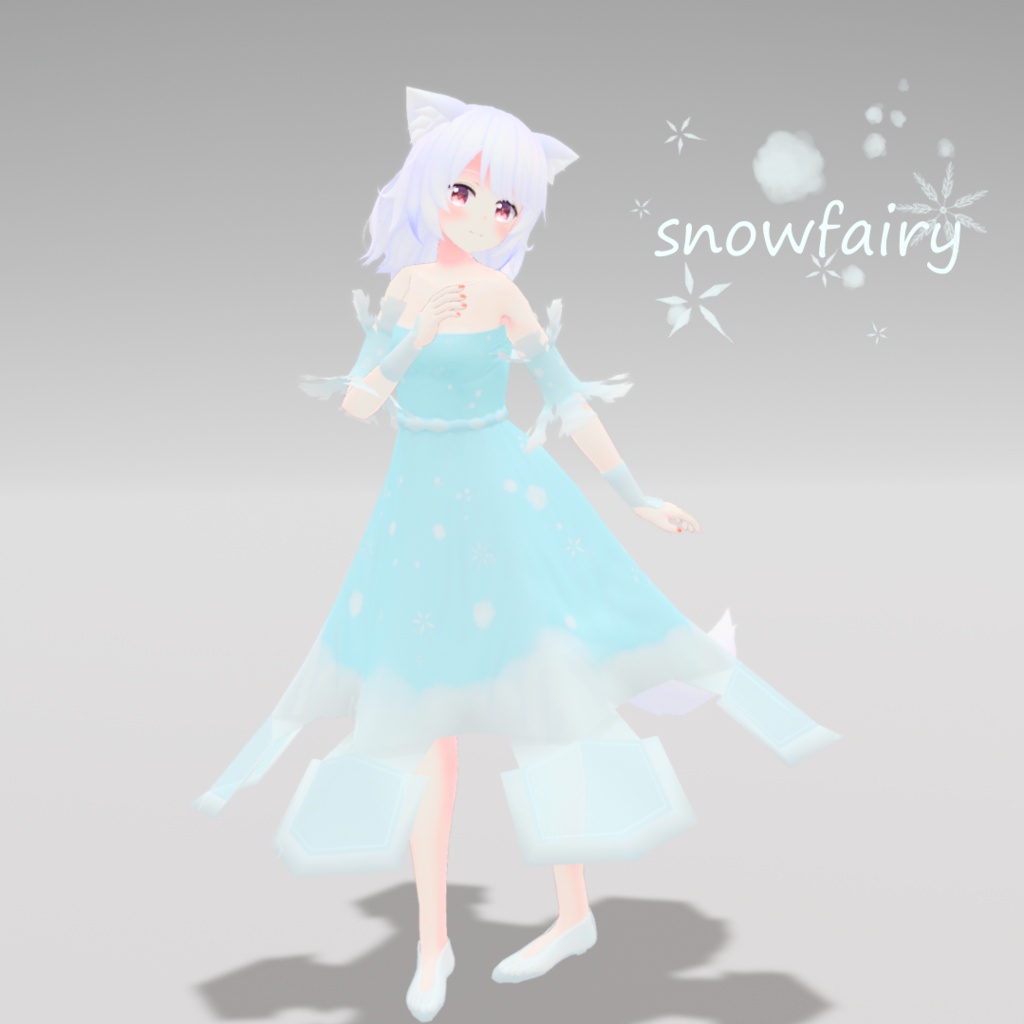 Snow Fairy [3D Costume Model] image