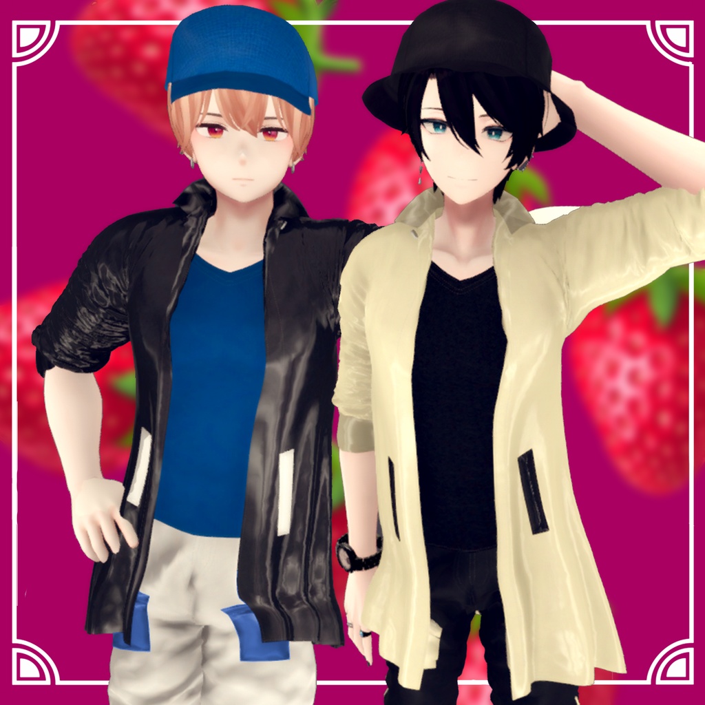 コート - 코트 - あんり - 안리 - 碼希 - まき- 마키 - Coat for Maki and Anri image