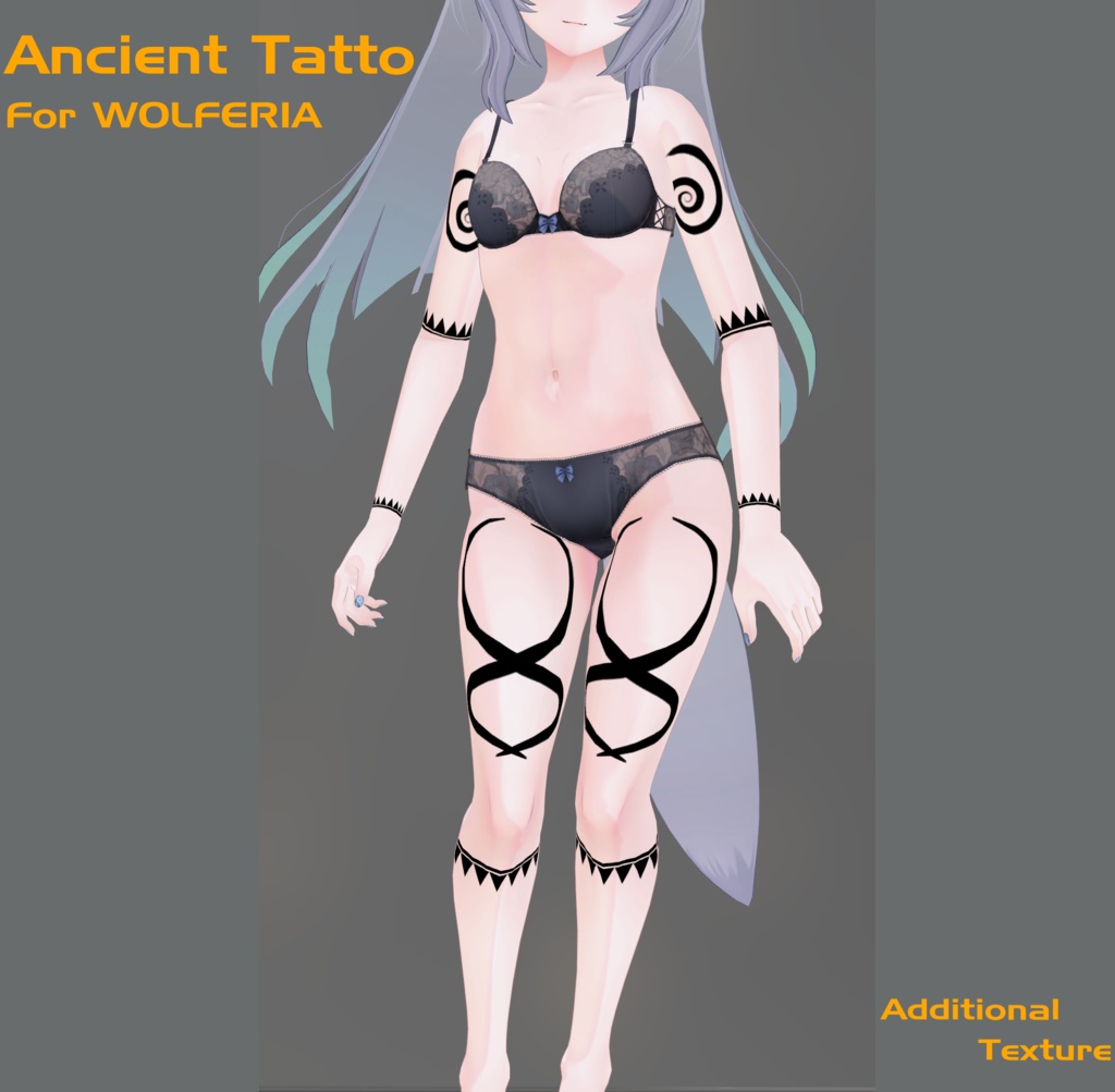 「Ancient Tatto」ウルフェリア専用 追加肌テクスチャ 　 image