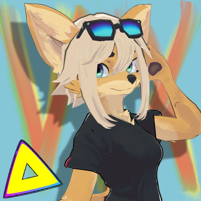 Vixen VRChat [PhysBones update!] image