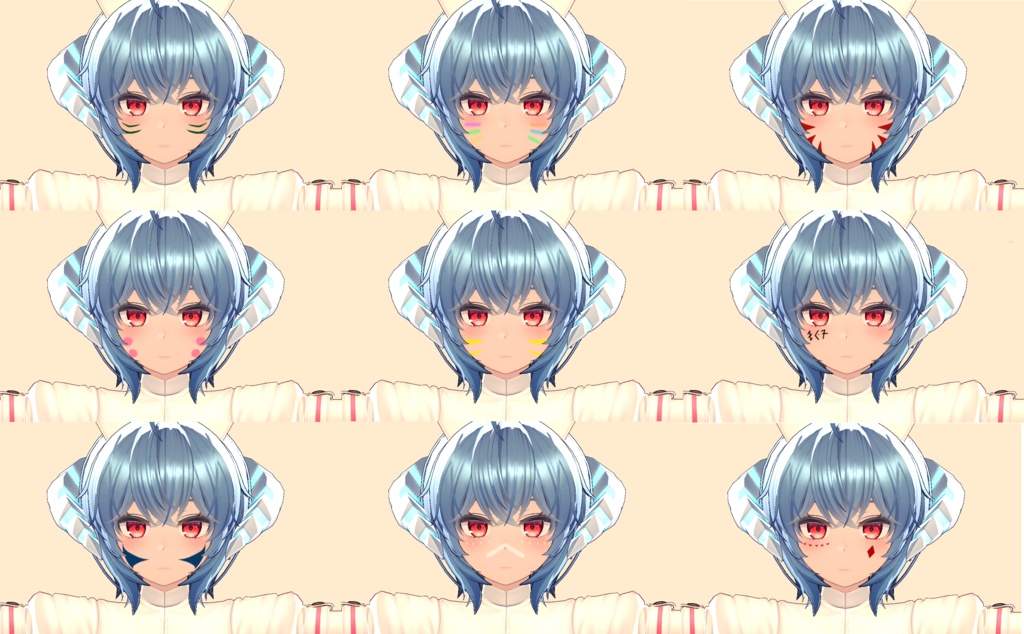 [イメリス]IMERIS Face Painting Texture image