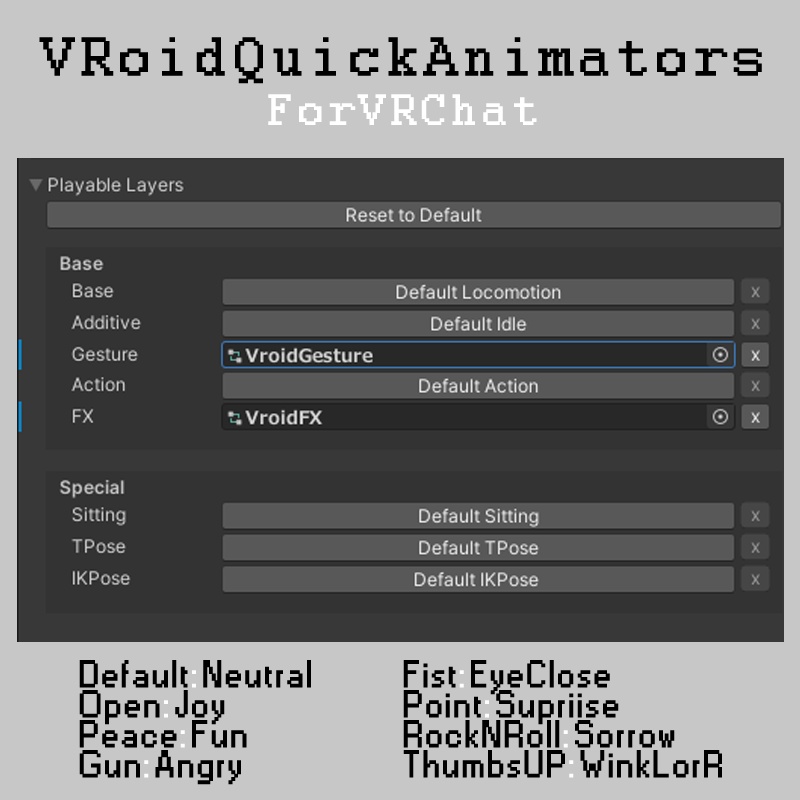 VRoidQuickAnimators image