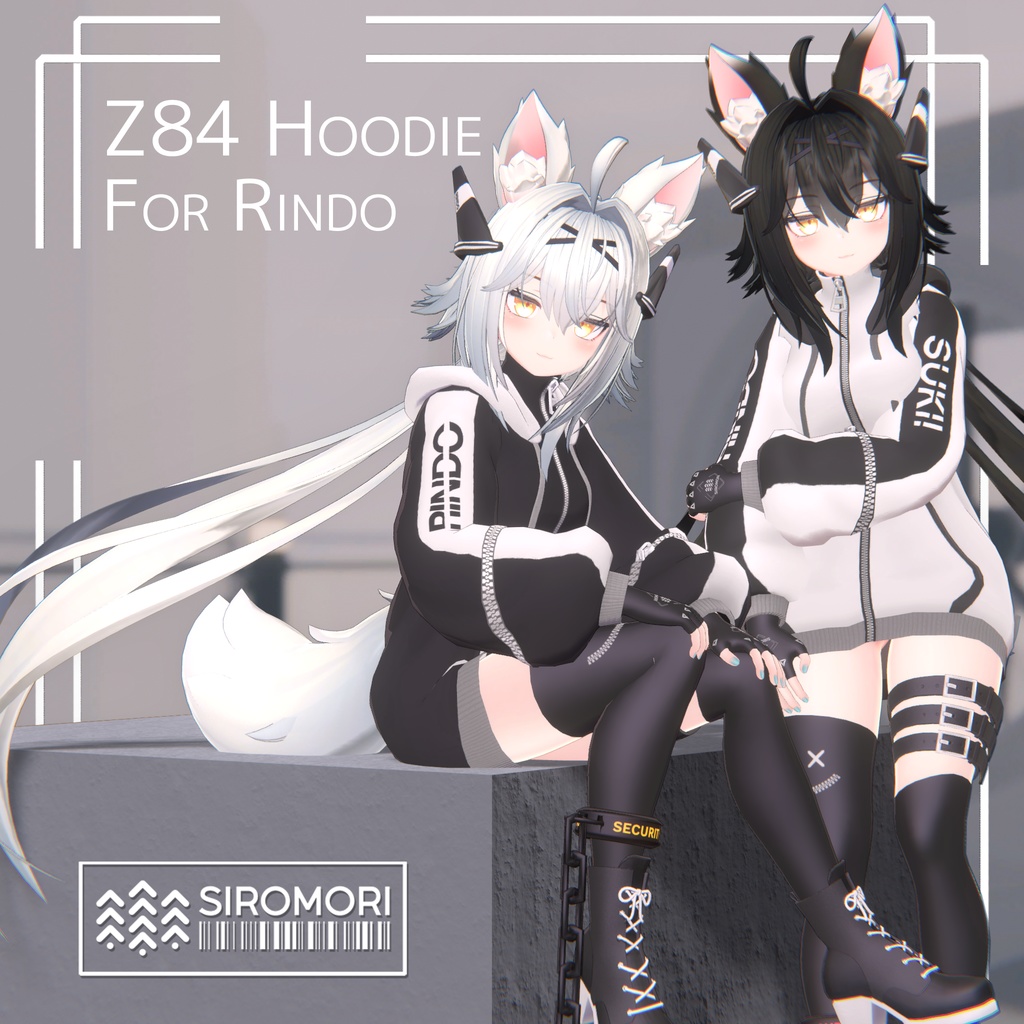 Rindo Z84 Zip Up Hoodie ・ 竜胆Z84ジップアップフード image