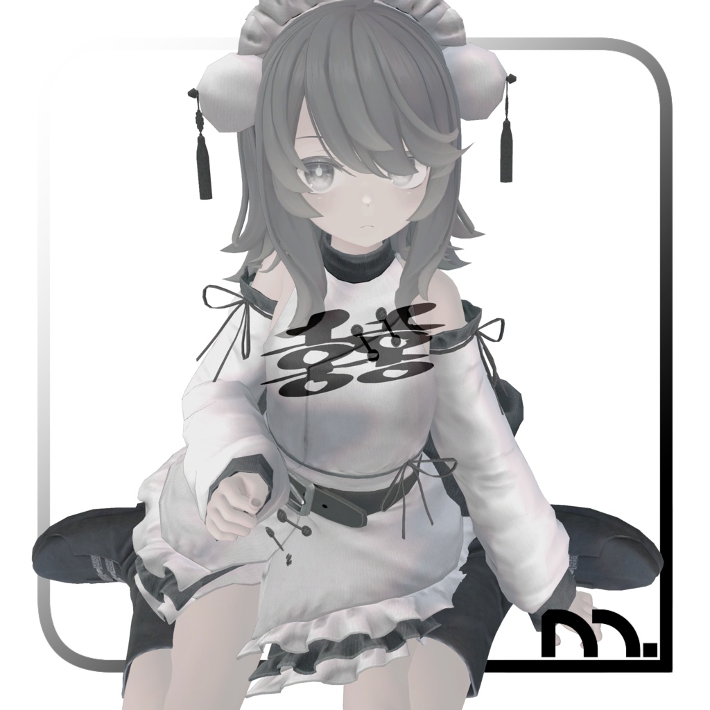 【Emmelie・メリノ・マヤ対応】futatsukiMaid髪＋服＋靴【M.】 image