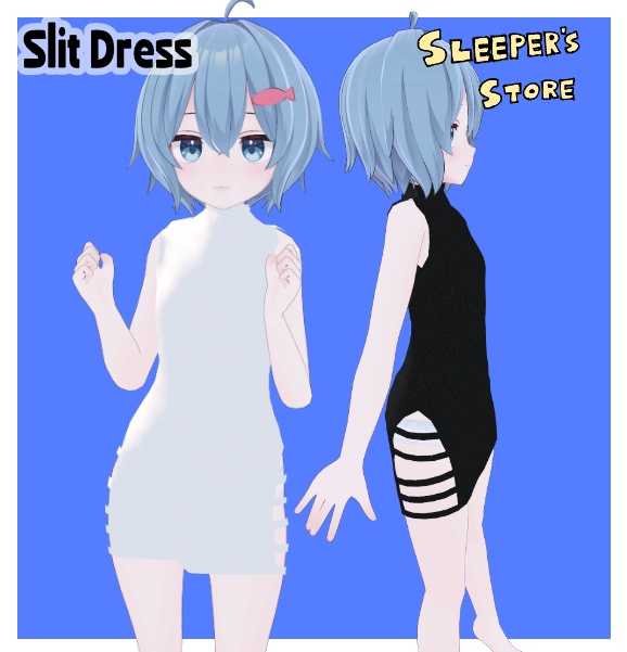 Rusk's exclusive outfit: Slit Dress image
