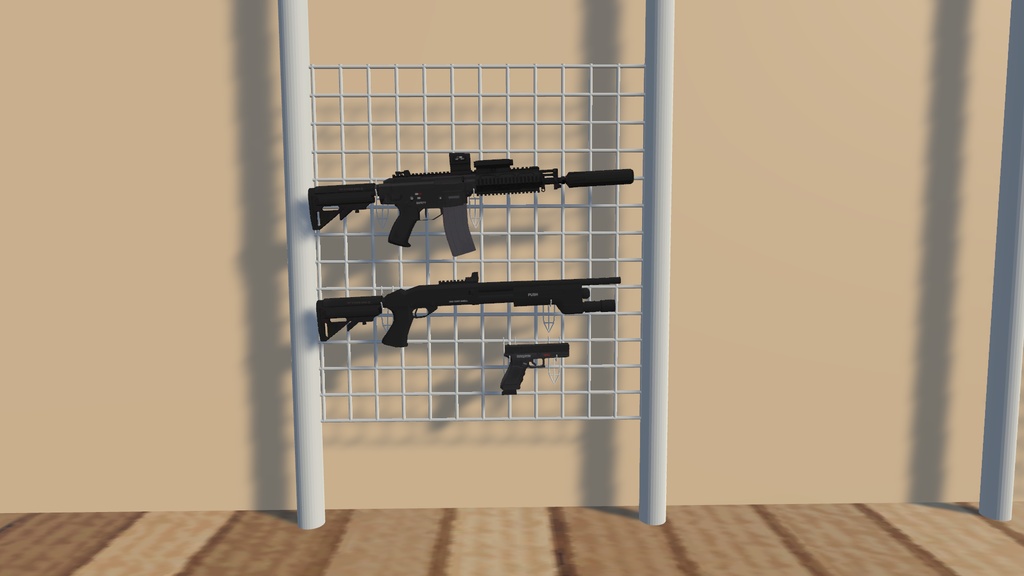 [無料] ワイヤーメッシュ [ガンラックなどに] image